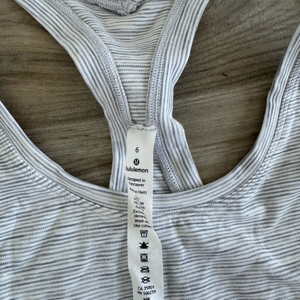 LULULEMON Cool Racerback NWT - Picture 2 of 2